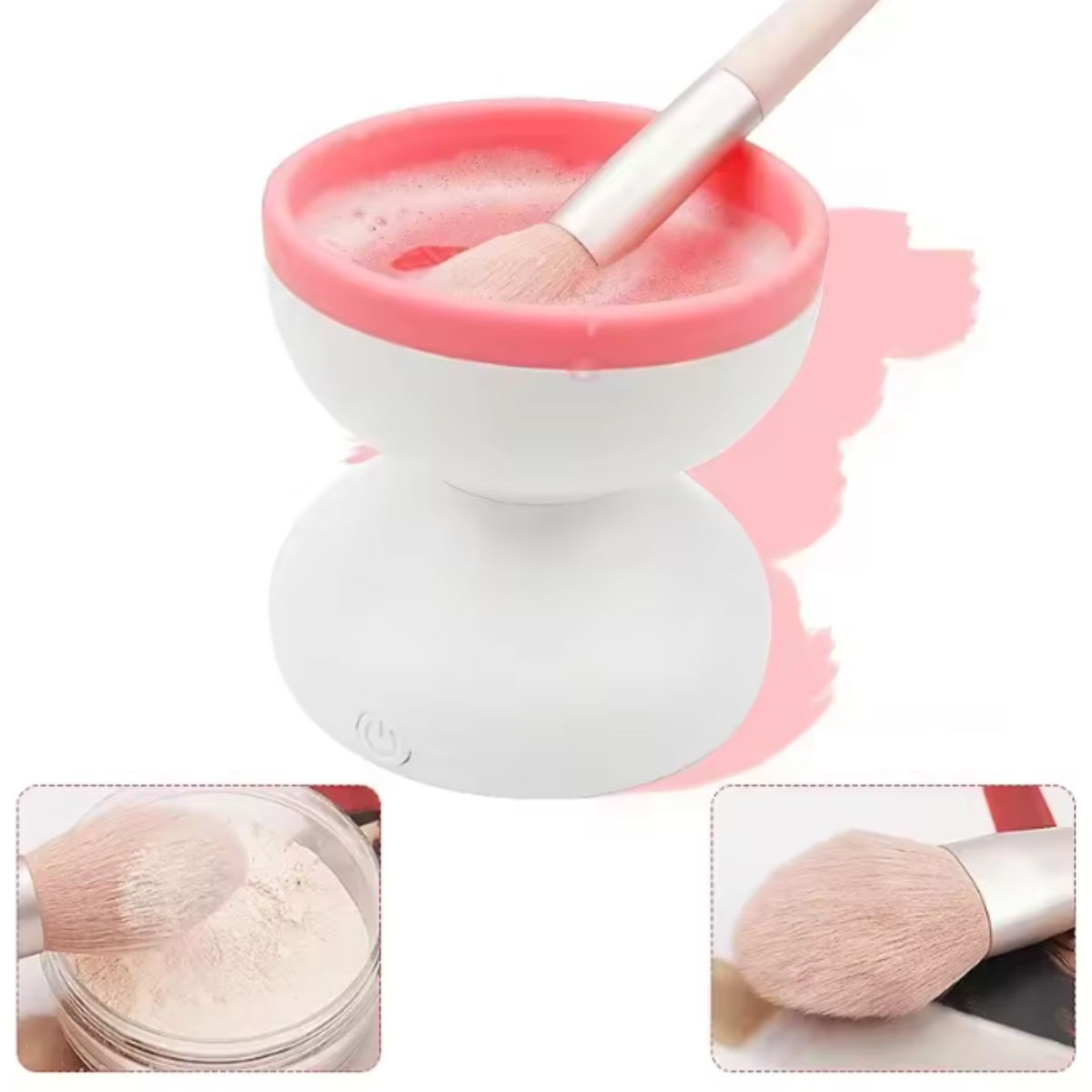 Limpiador Automatico Brochas Maquillaje-2