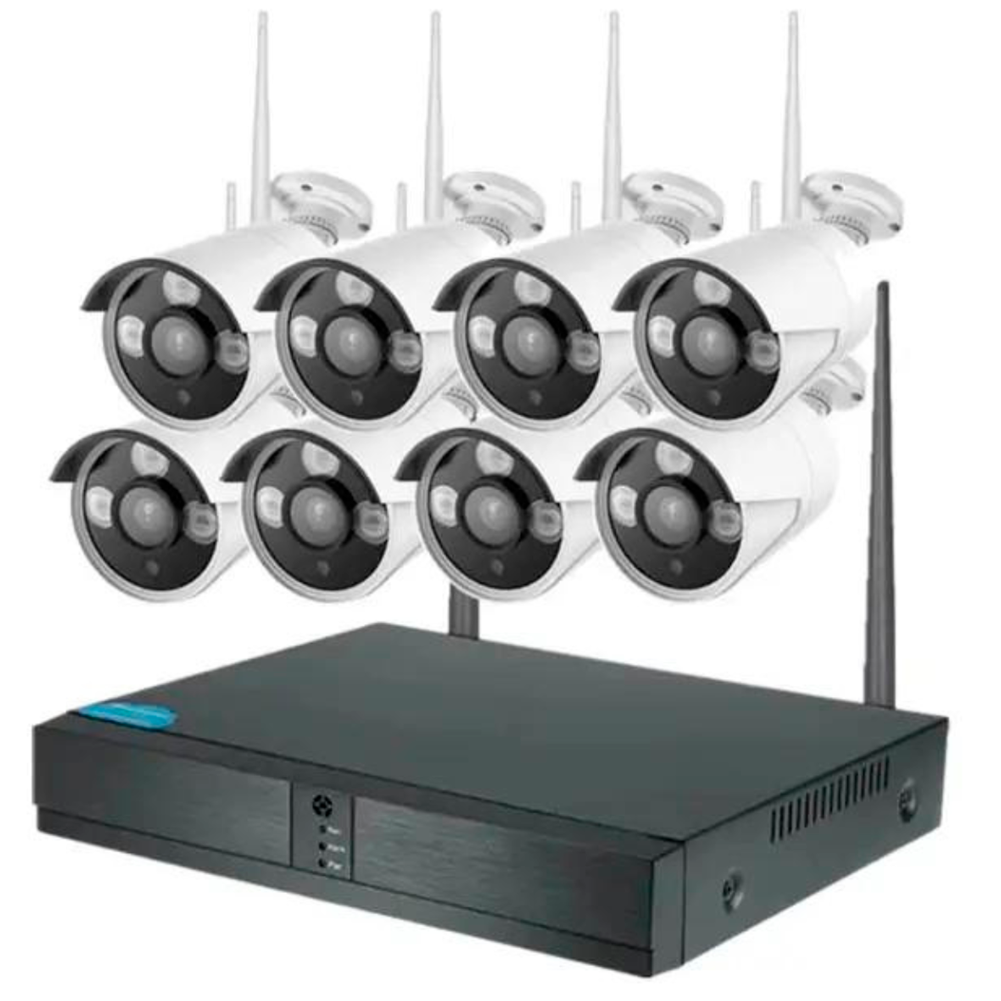 Pack 8 Camaras De Seguridad Vision Nocturna-0