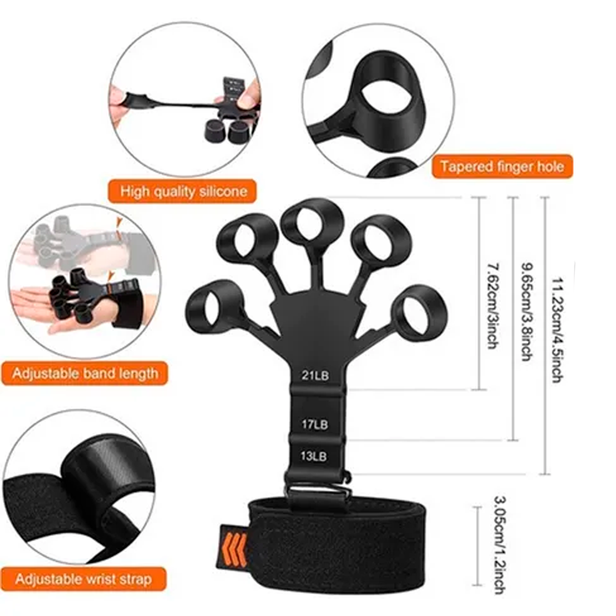 Mini Maquina Ejercitador Dedos 9 KG-0