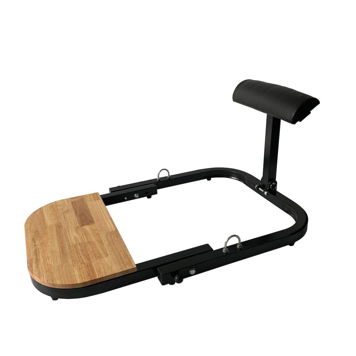 Maquina De Ejercicio Hip Thrust Plegable 120 kg-3