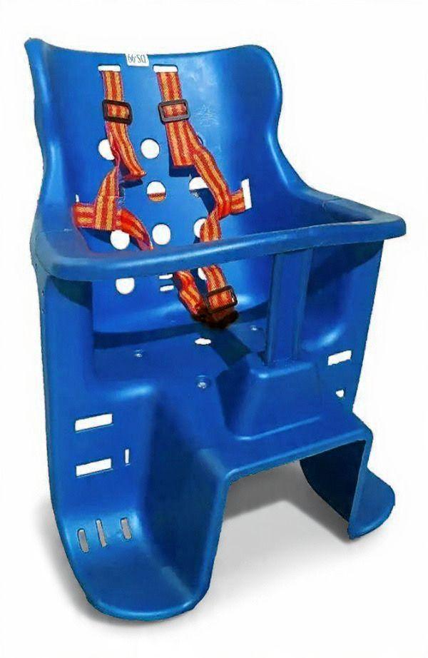 Silla De Bicicleta Porta Bebe Niño Azul-2