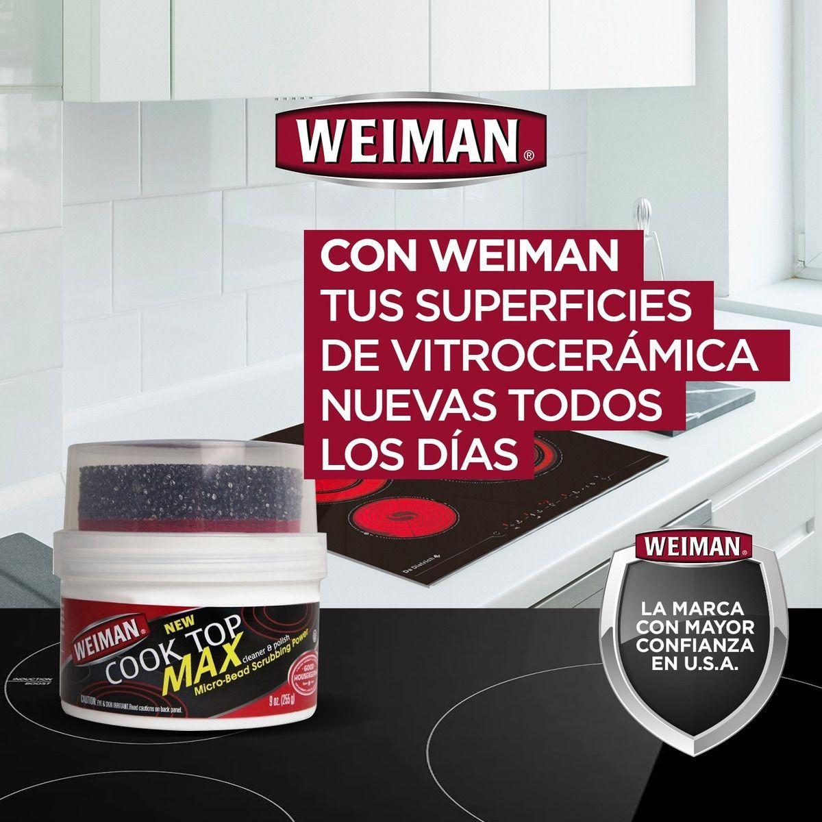 Limpiador Vitroceramica Cook Top Max Weiman 255 Gr-3