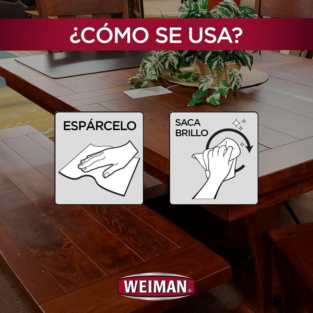 Toallitas Humedas Para Limpiar Madera Weiman 30 Un-3