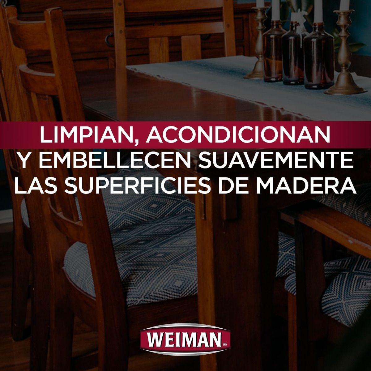 Toallitas Humedas Para Limpiar Madera Weiman 30 Un-2