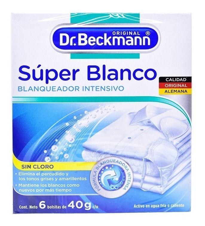 Blanqueador De Ropa Dr Beckmann 240 Gr-0