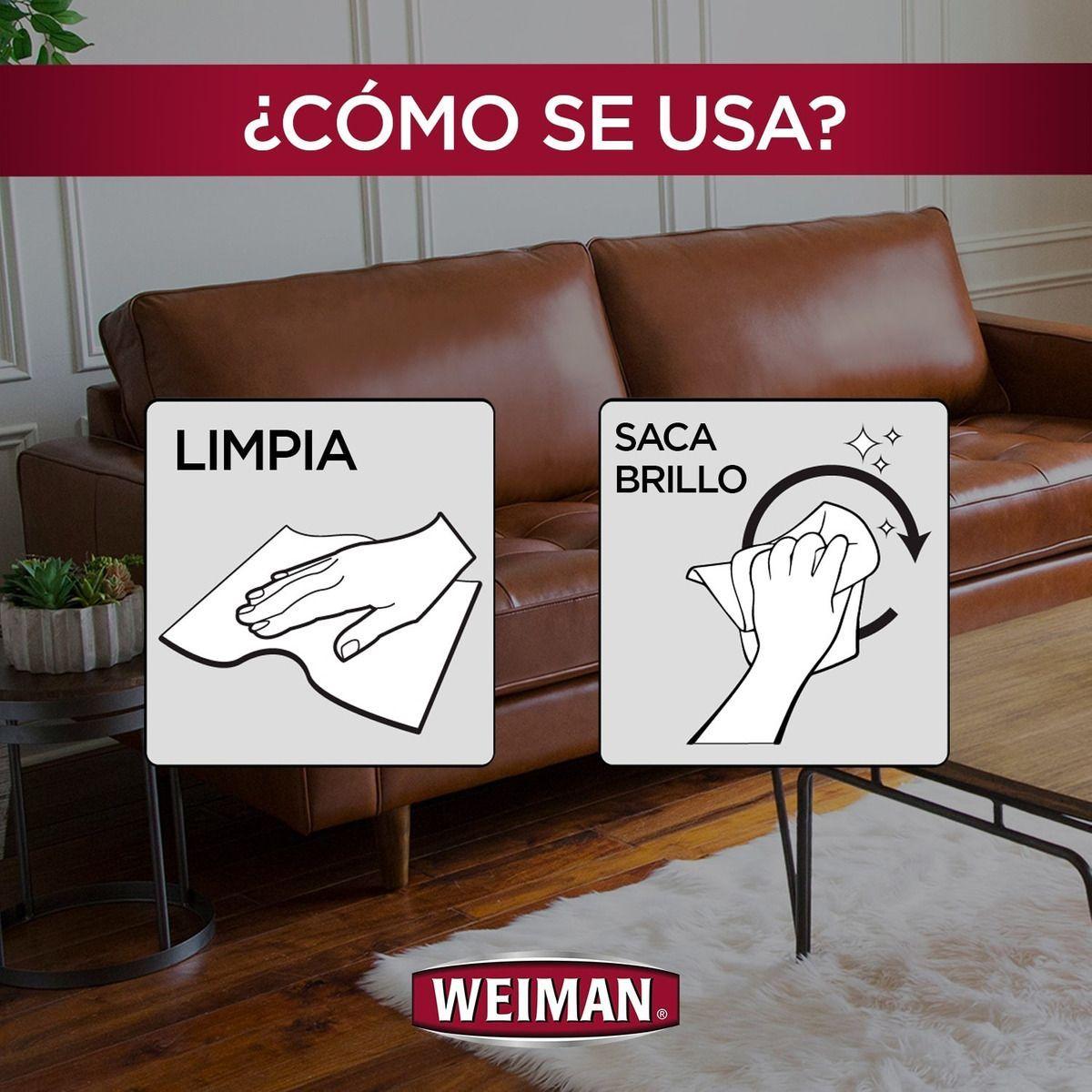 Limpiador Liquido Para Cuero Gatillo Weiman 355 Ml-1