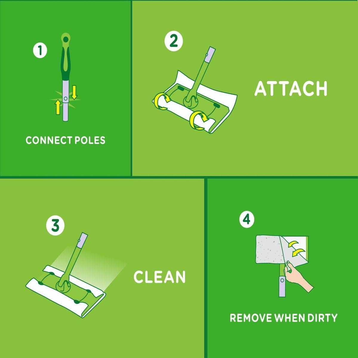 Mopa Seca Repuesto Swiffer 16 Un-4