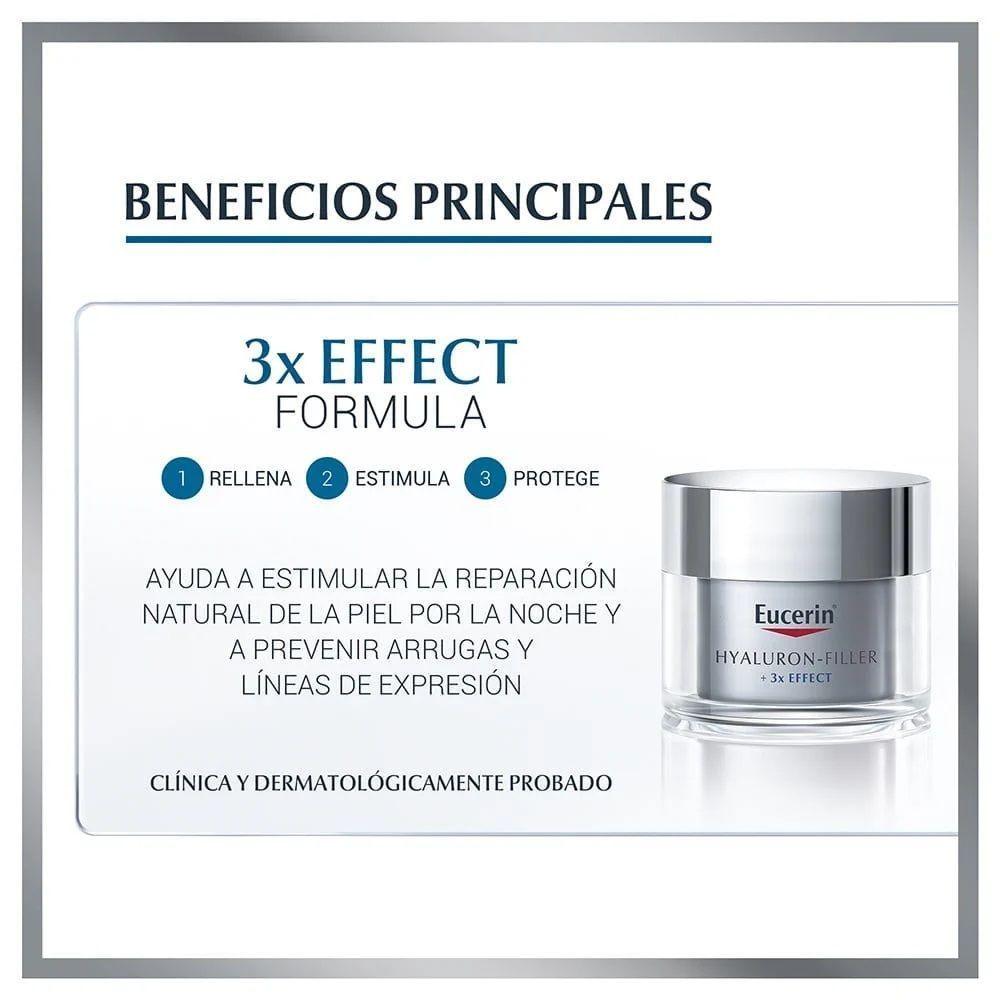 Eucerin Anti Edad  Hyaluron Filler 3x Effect Noche 50ml-1