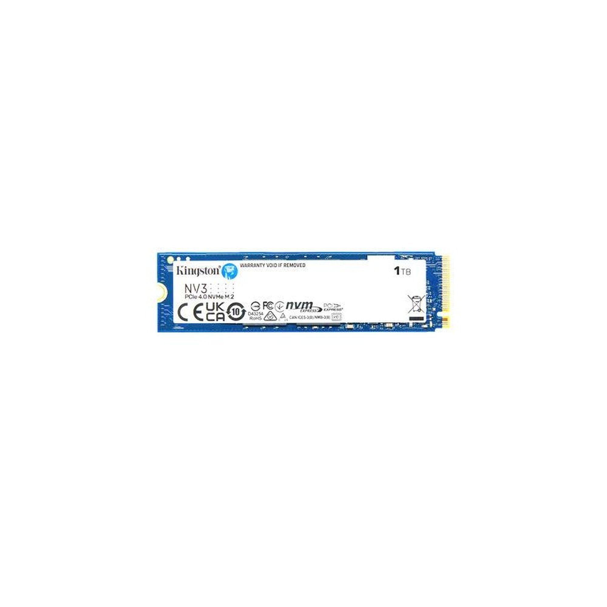 Unidad SSD Kingston NV3 1TB M 2 2280 NVMePCIe 4 0 x4 Lectura 6000MB s Escritura 4000MB s-0