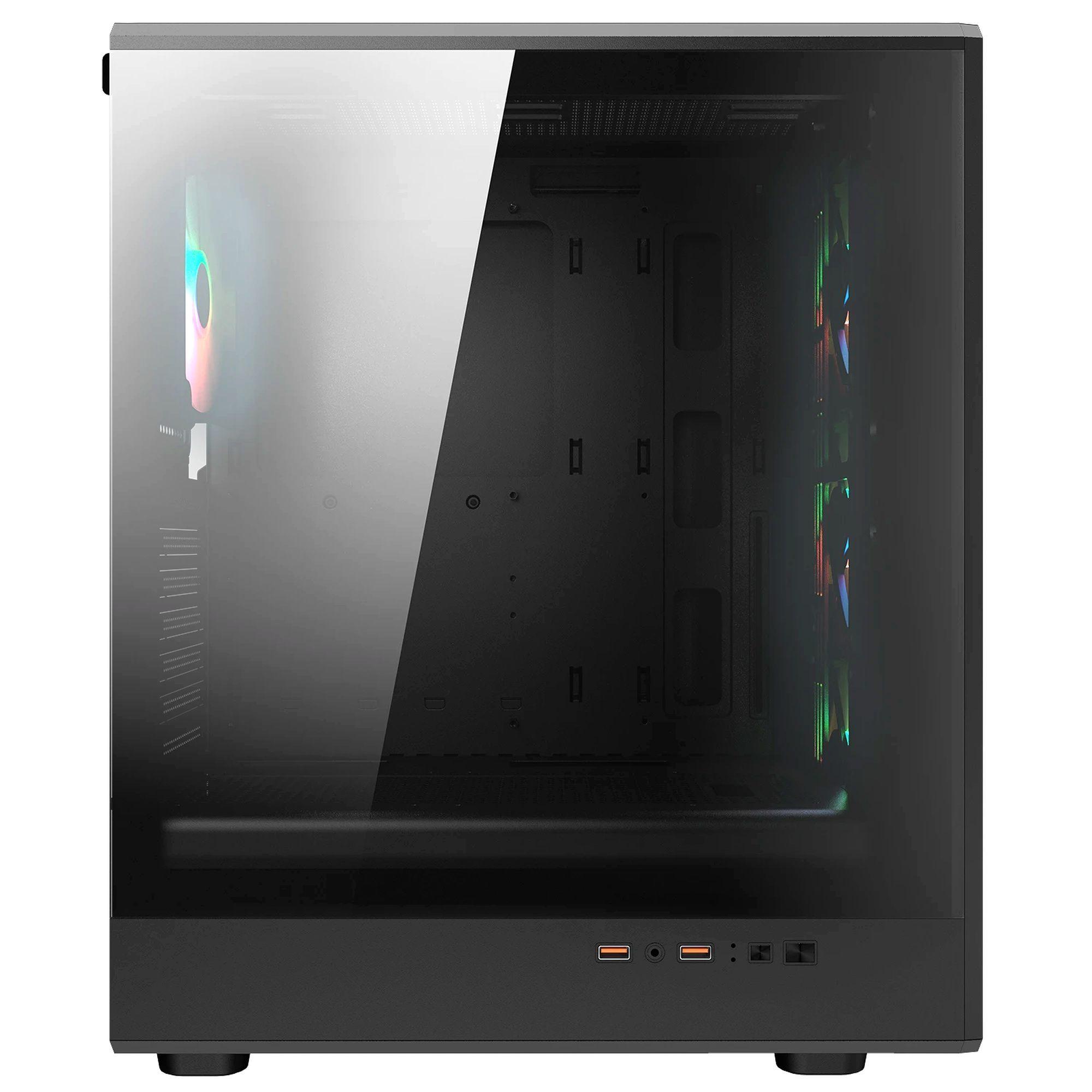 Gabinete Gamer Cougar Airface Pure RGB Vidrio Templado Mid Tower ATX Micro ATX Mini ITX Negro-2