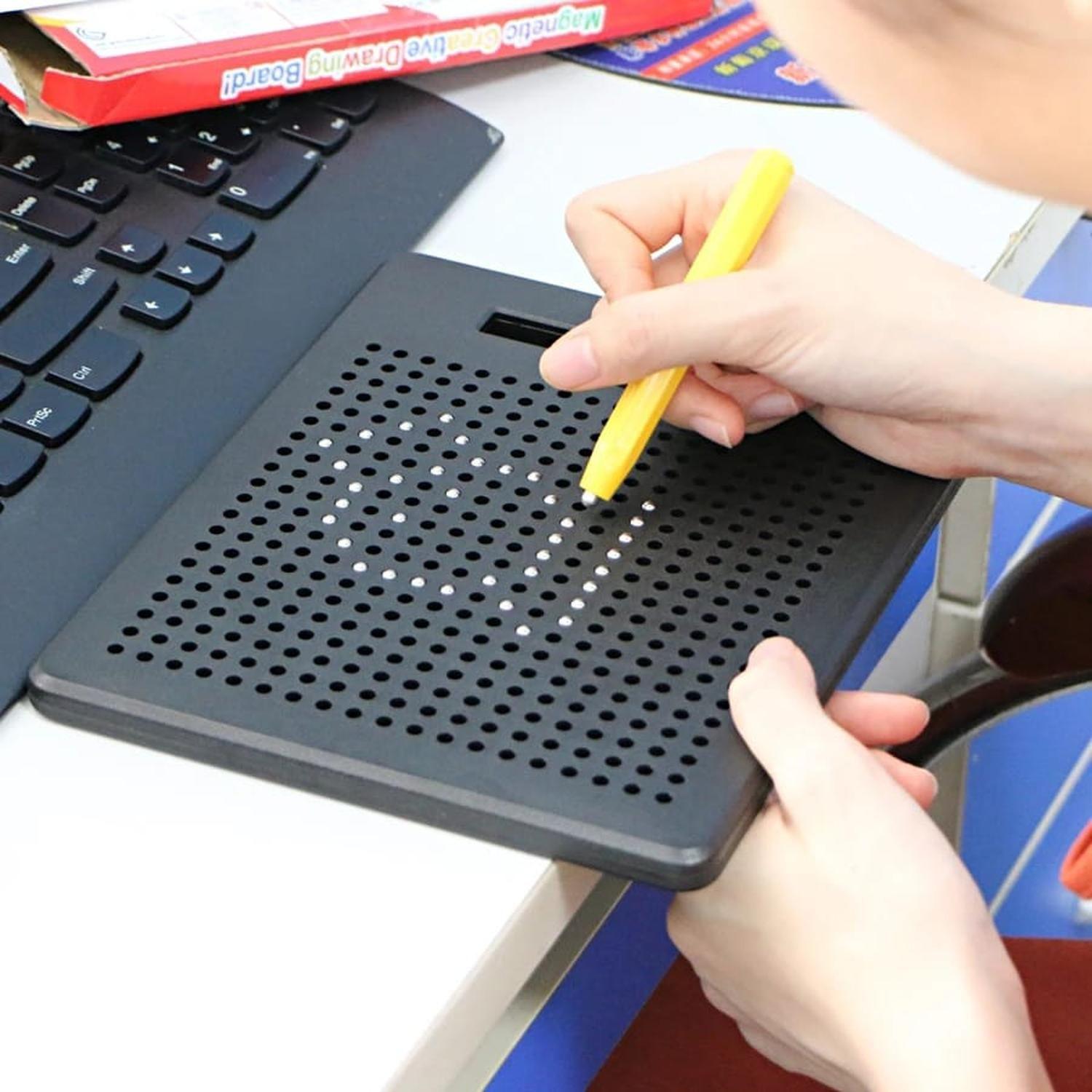 TABLERO DE DIBUJO CON LAPIZ MAGNETICO MONTESSORI-4