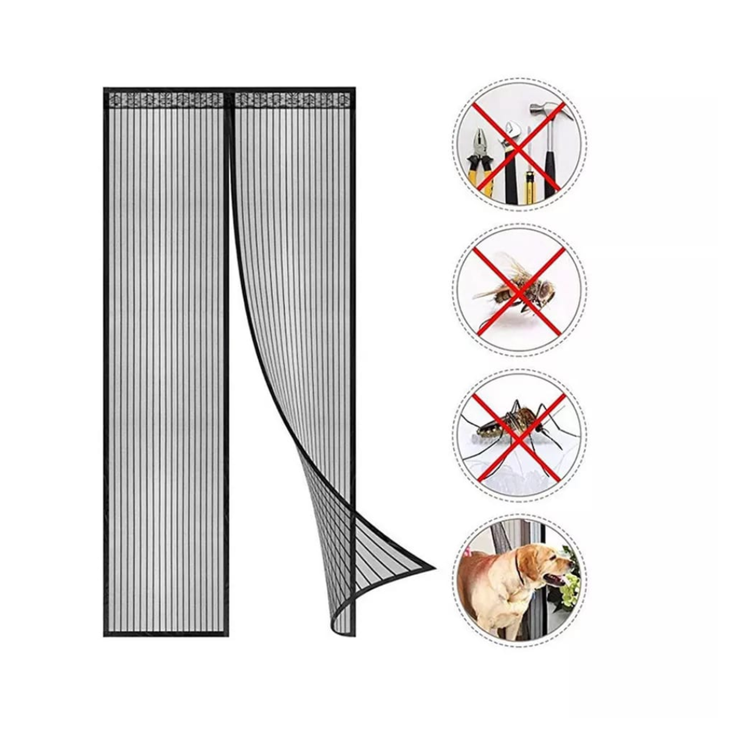 CORTINA CIERRE MAGNETICO ANTI MOSQUITOS-0