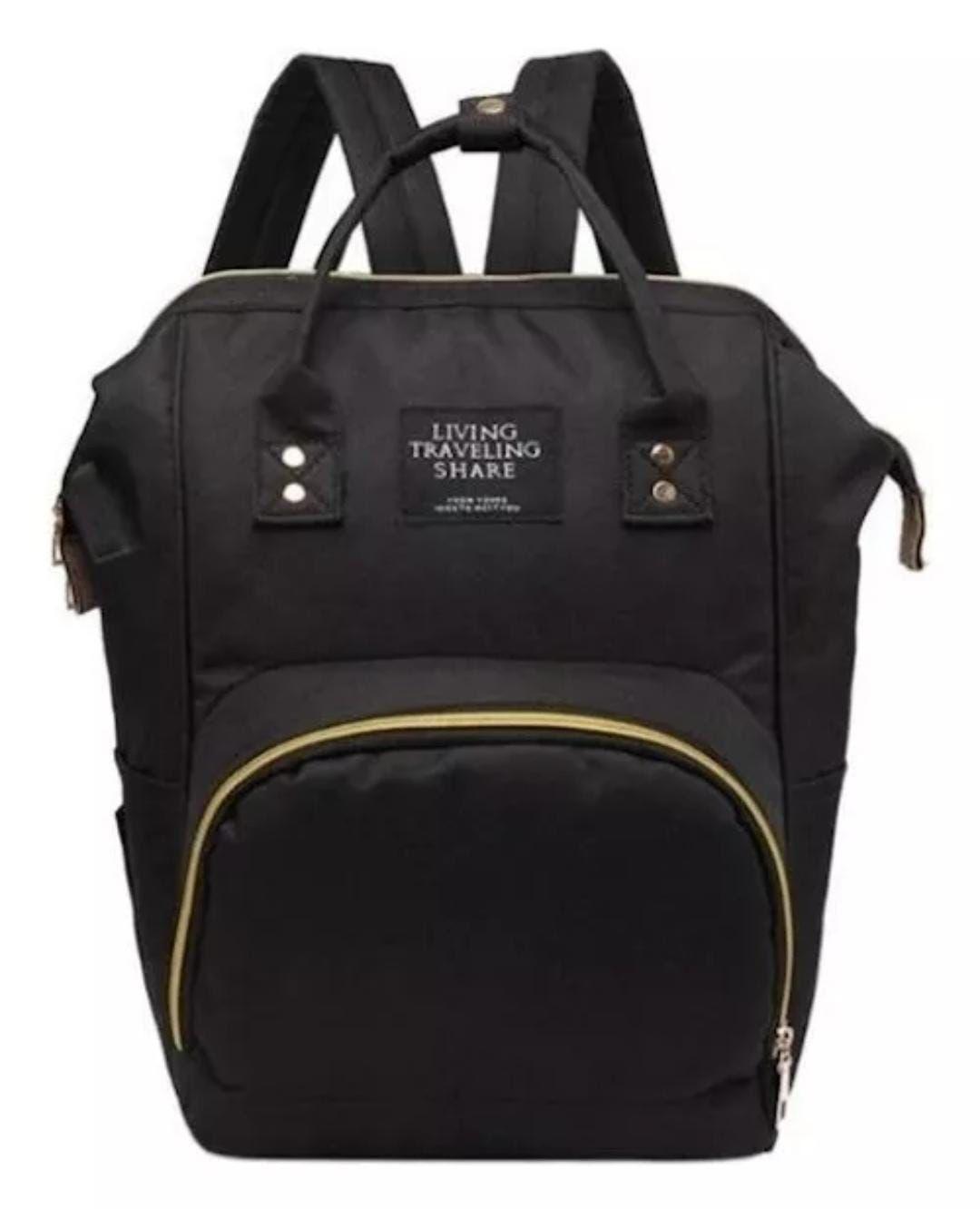 BOLSO MOCHILA MATERNAL PAÑALERA DE BEBE IMPERMEABLE COLORES-0