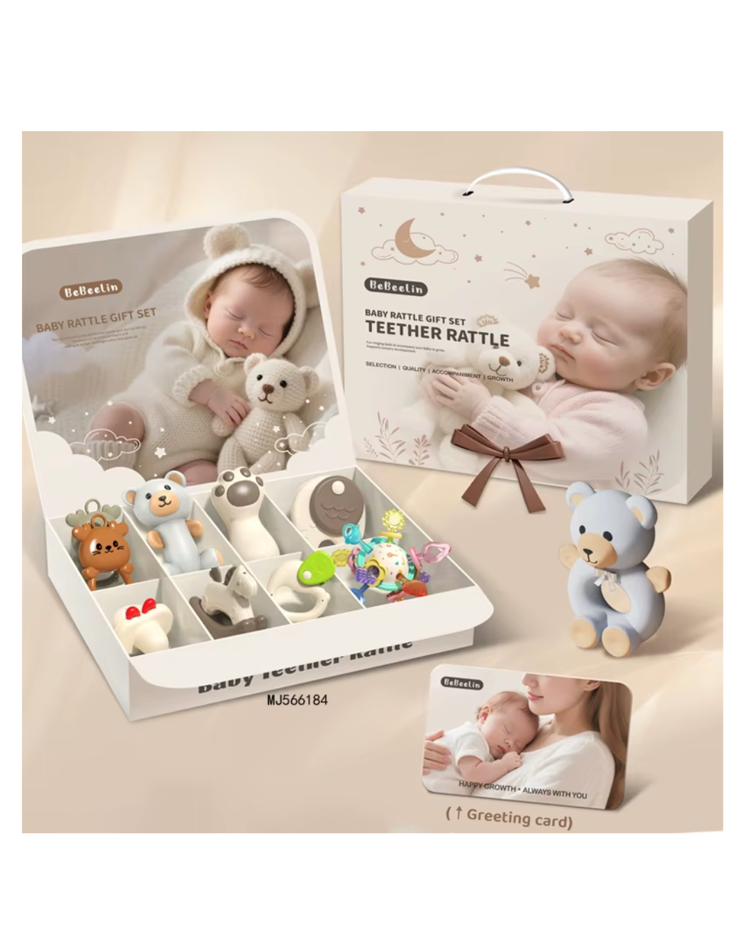 SET DE REGALO DE SONAJERO PARA BEBÉ-0