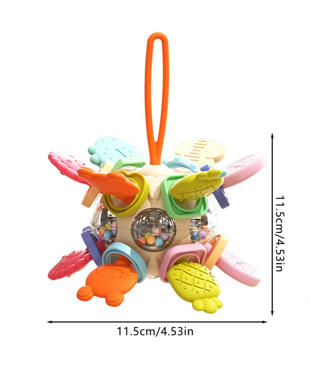  SONAJERO MORDEDOR SENSORIAL SUAVE PARA BEBE -3