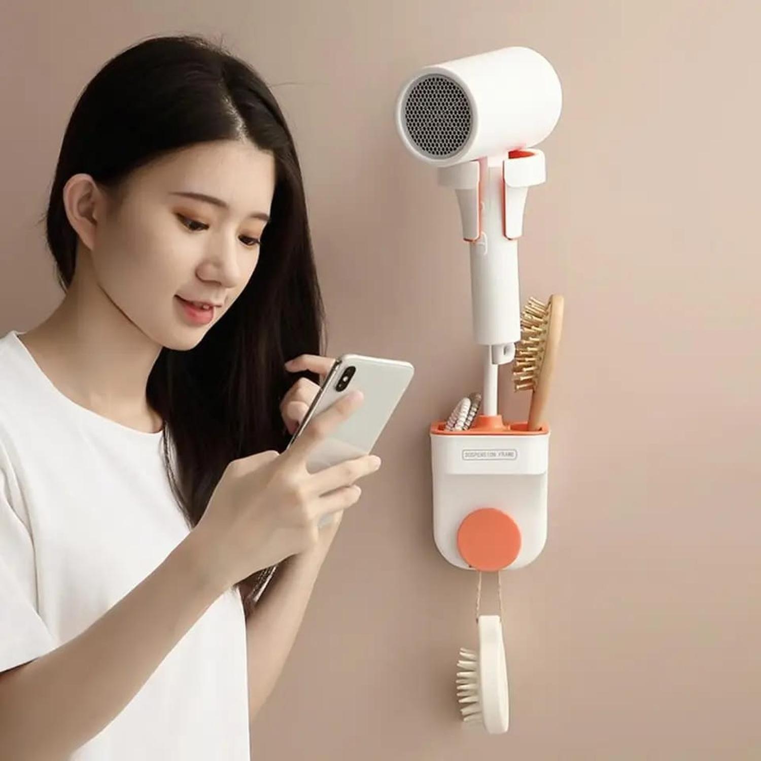 SOPORTE DE PARED PARA SECADOR DE CABELLO-3