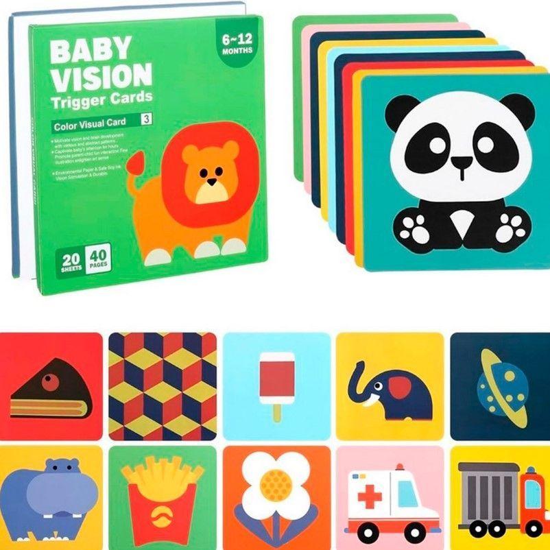TARJETAS EDUCATIVAS ESTIMULACION VISUAL 6-12 MESES-2