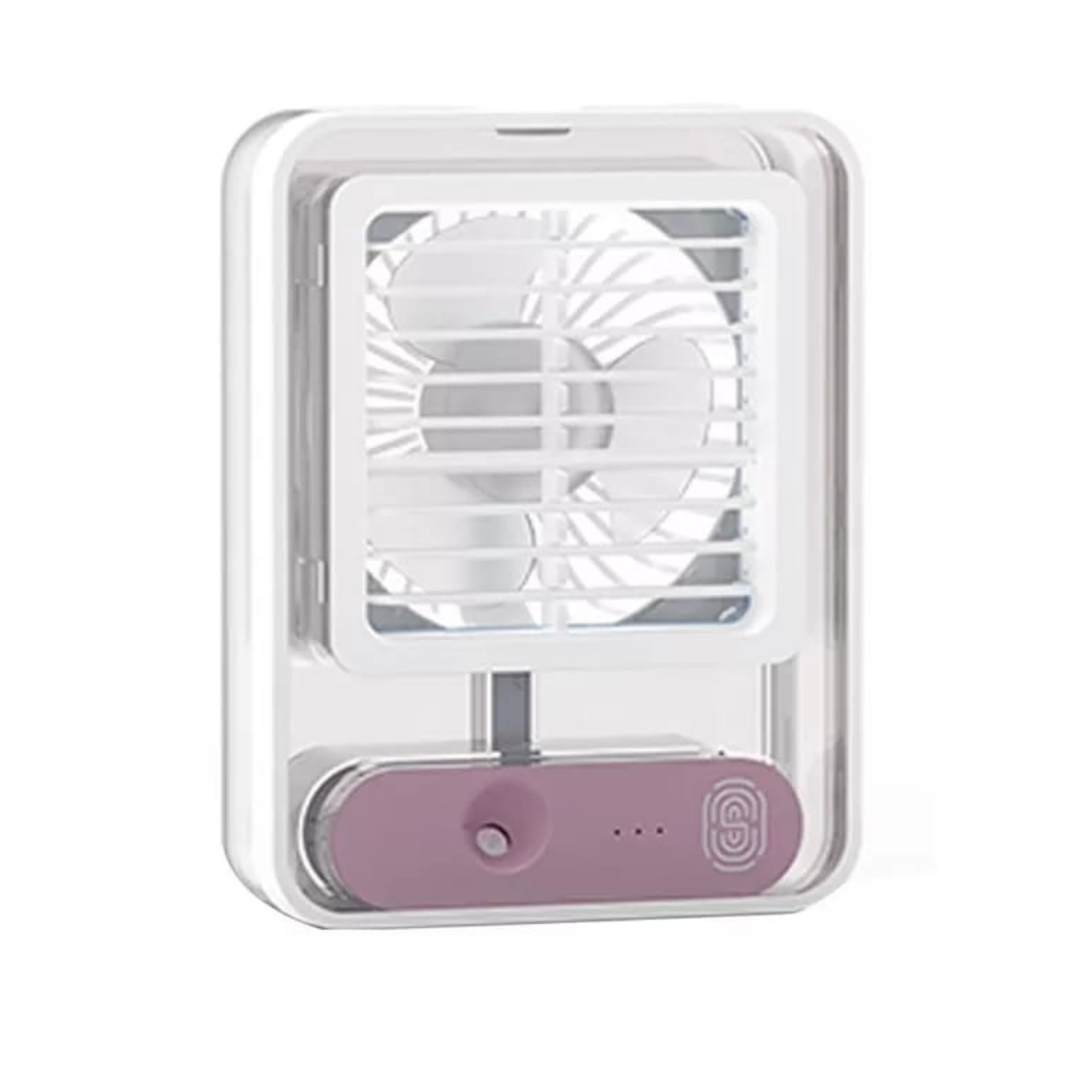 VENTILADOR DE ESCRITORIO CON PULVERIZADOR Y LUZ LED-4