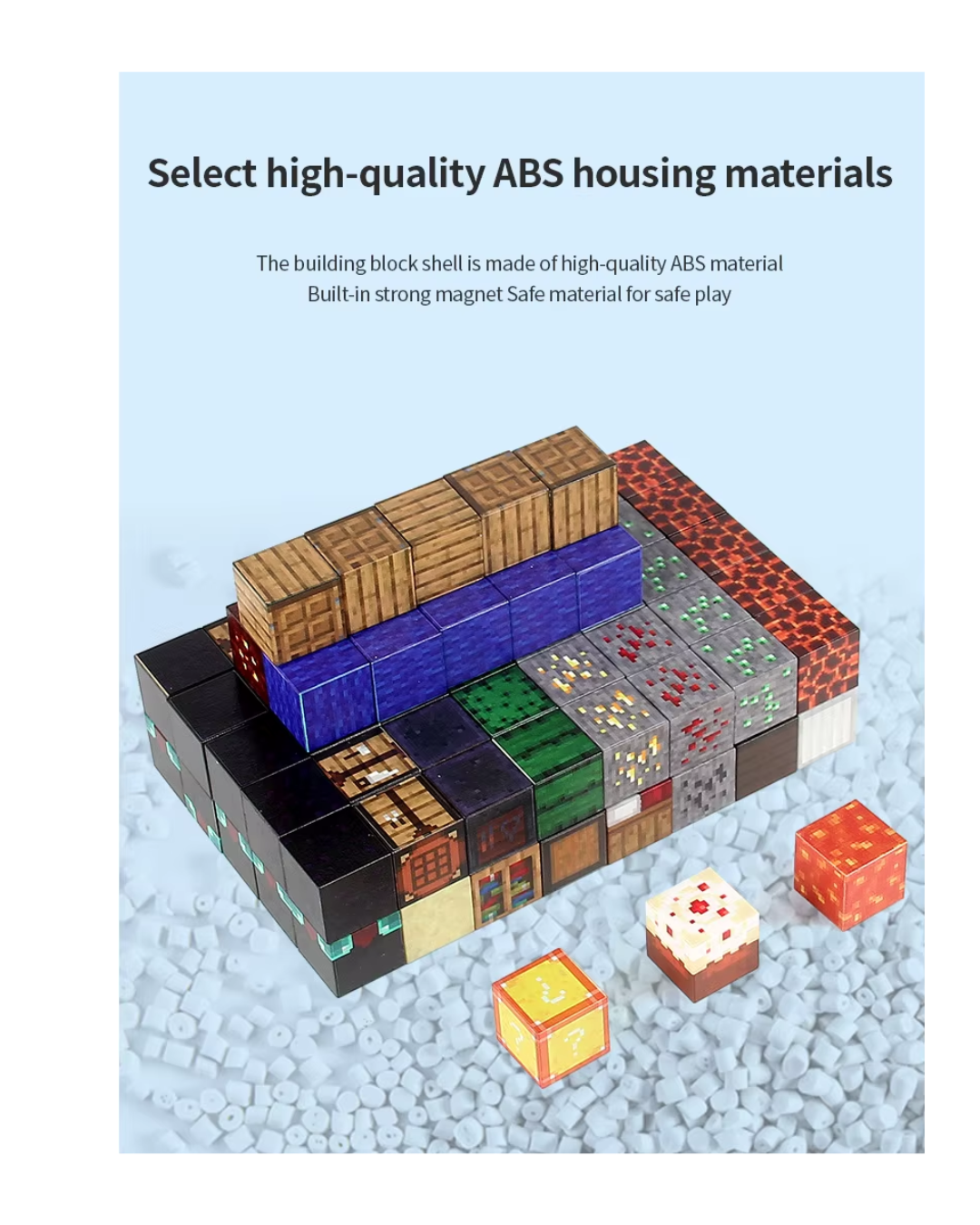 BLOQUES MAGNETICO DE CONSTRUCCION  DE 120 PIEZAS MONTESSORI-2
