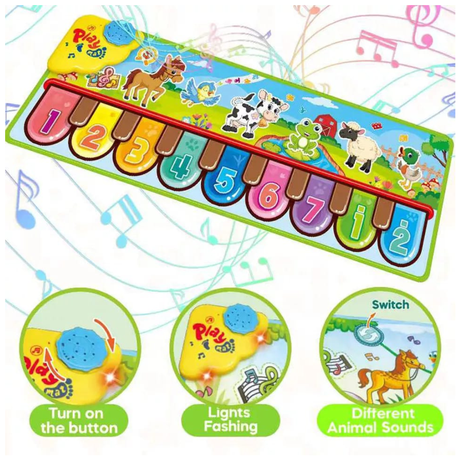 ALFOMBRA TAPETE MUSICAL PIANO PARA BEBES-2