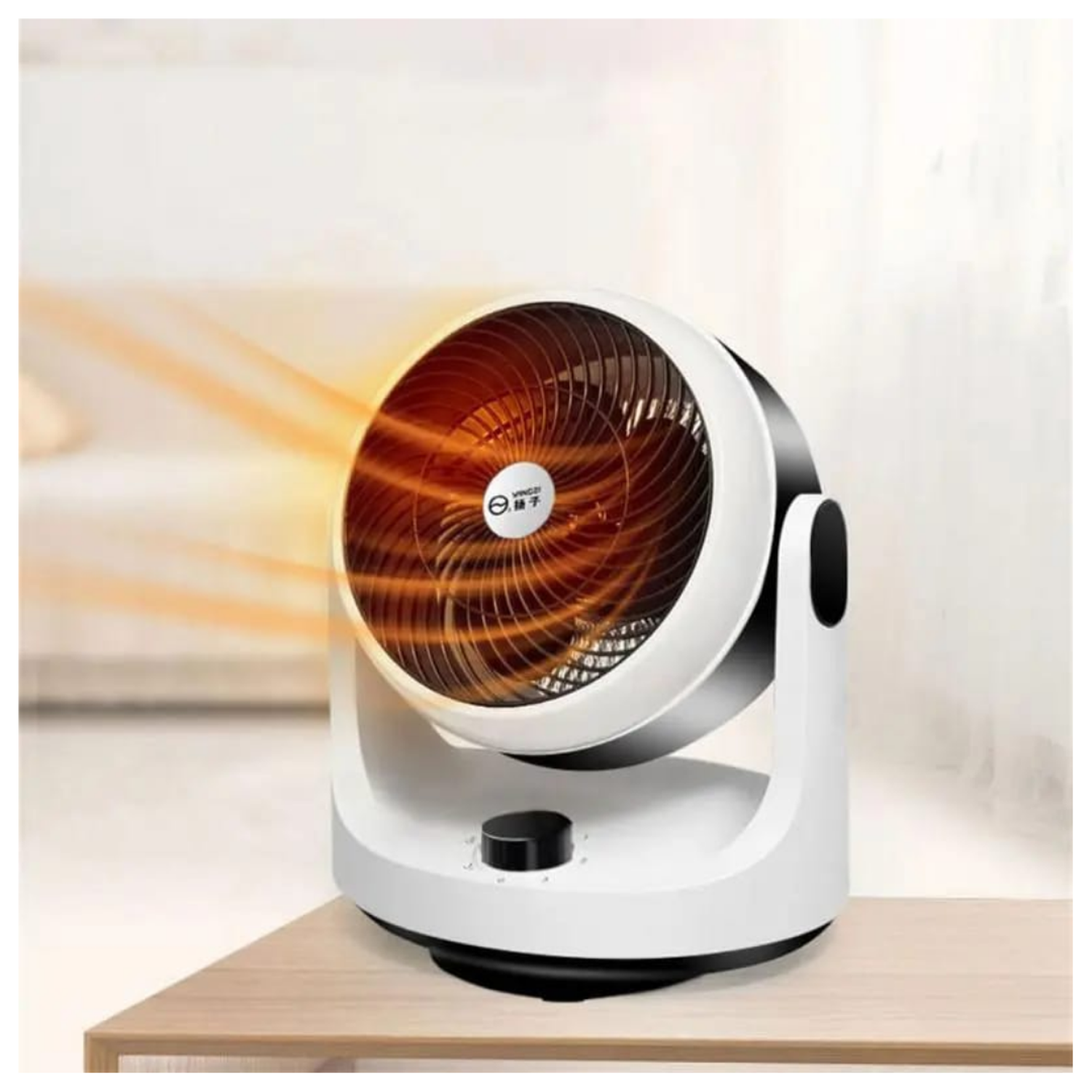 ESTUFA TERMOVENTILADOR CALEFACTOR 2000W DE MESA-2