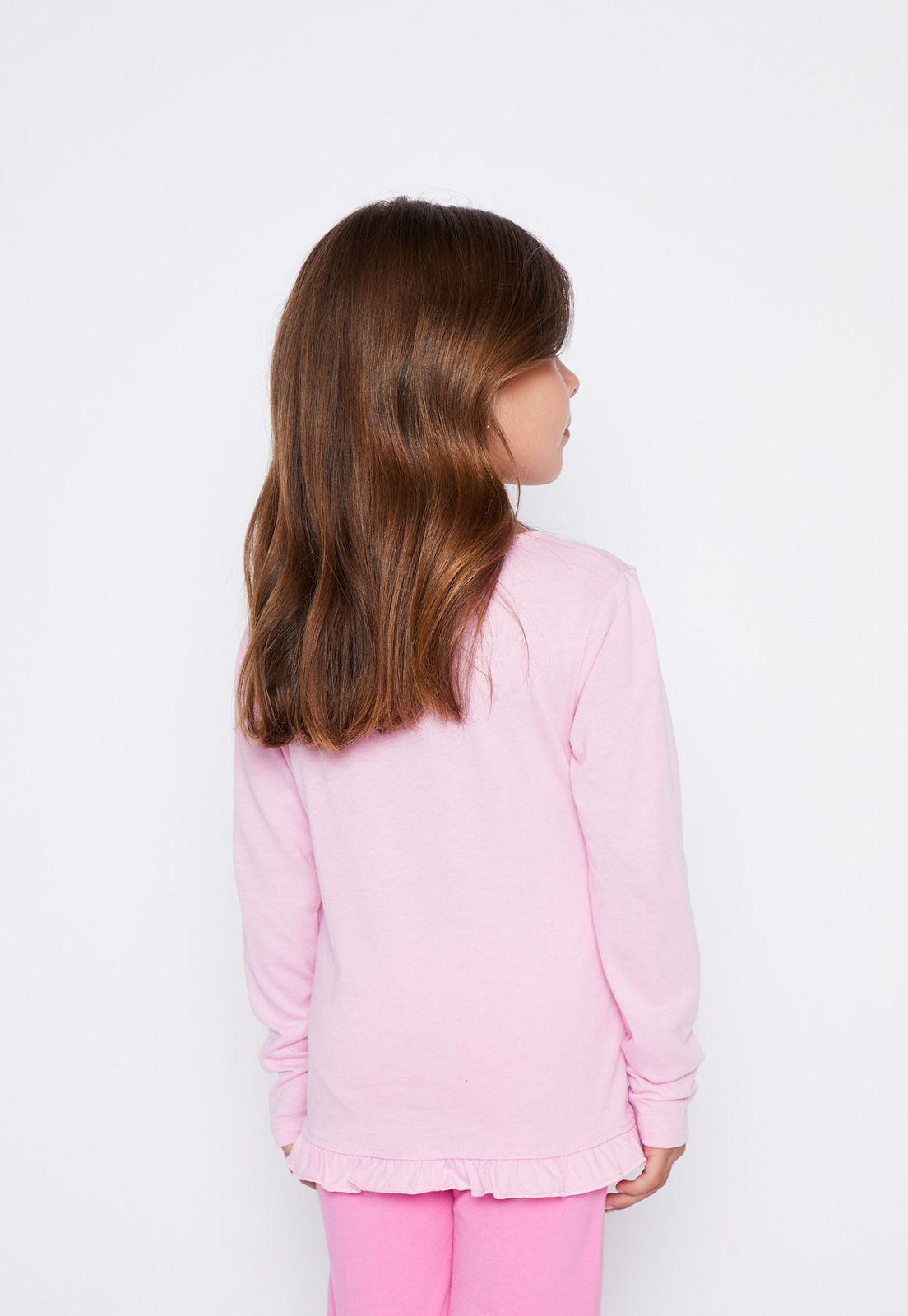 Polera Niña Rosado Vuelitos Family Shop-1