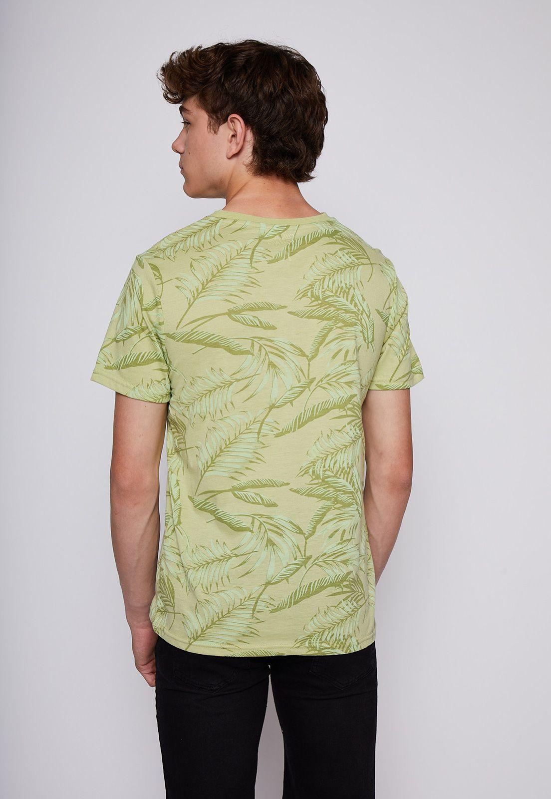 Polera Print Tropical Vibes Verde Family Shop-2