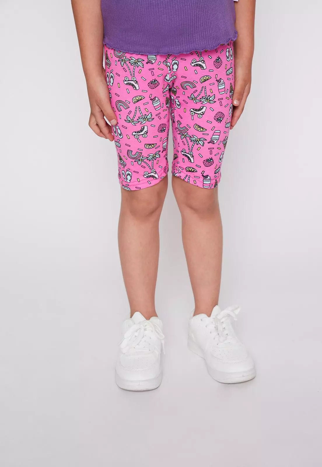 Calza Biker Sustentable Fucsia Family Shop-0