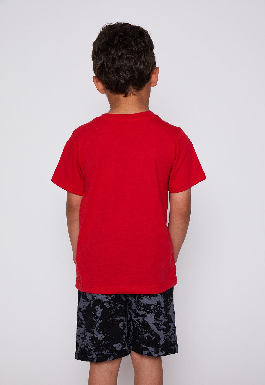 Conjunto Dinosaurio Rojo Family Shop-1