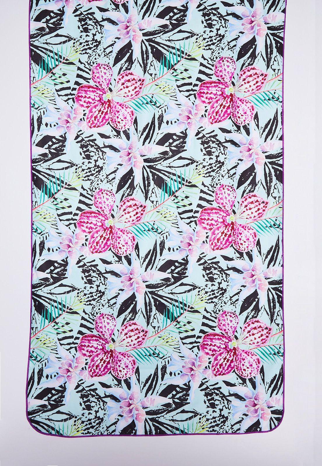 Toalla Microfibra Hojas Azul Family Shop-0