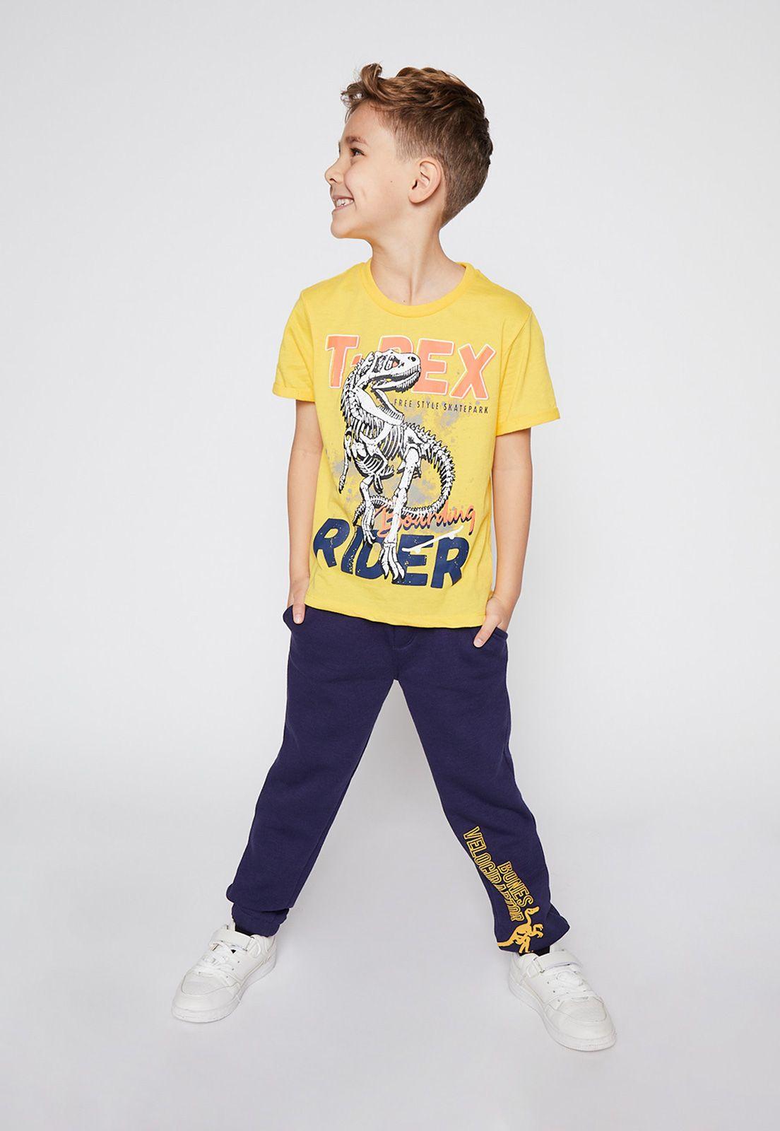 Pantalon De Buzo Disnosaurio Azul Family Shop-2