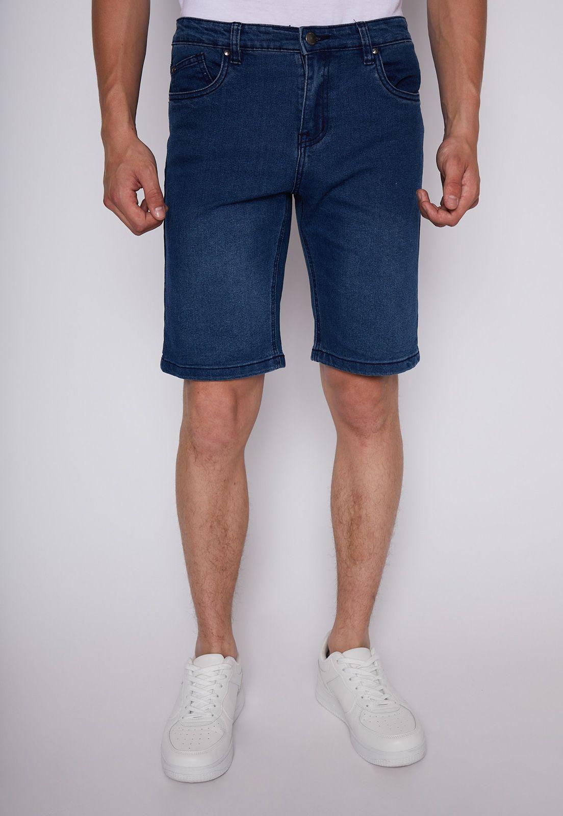 Bermuda Denim Clasic Azul Family Shop-0