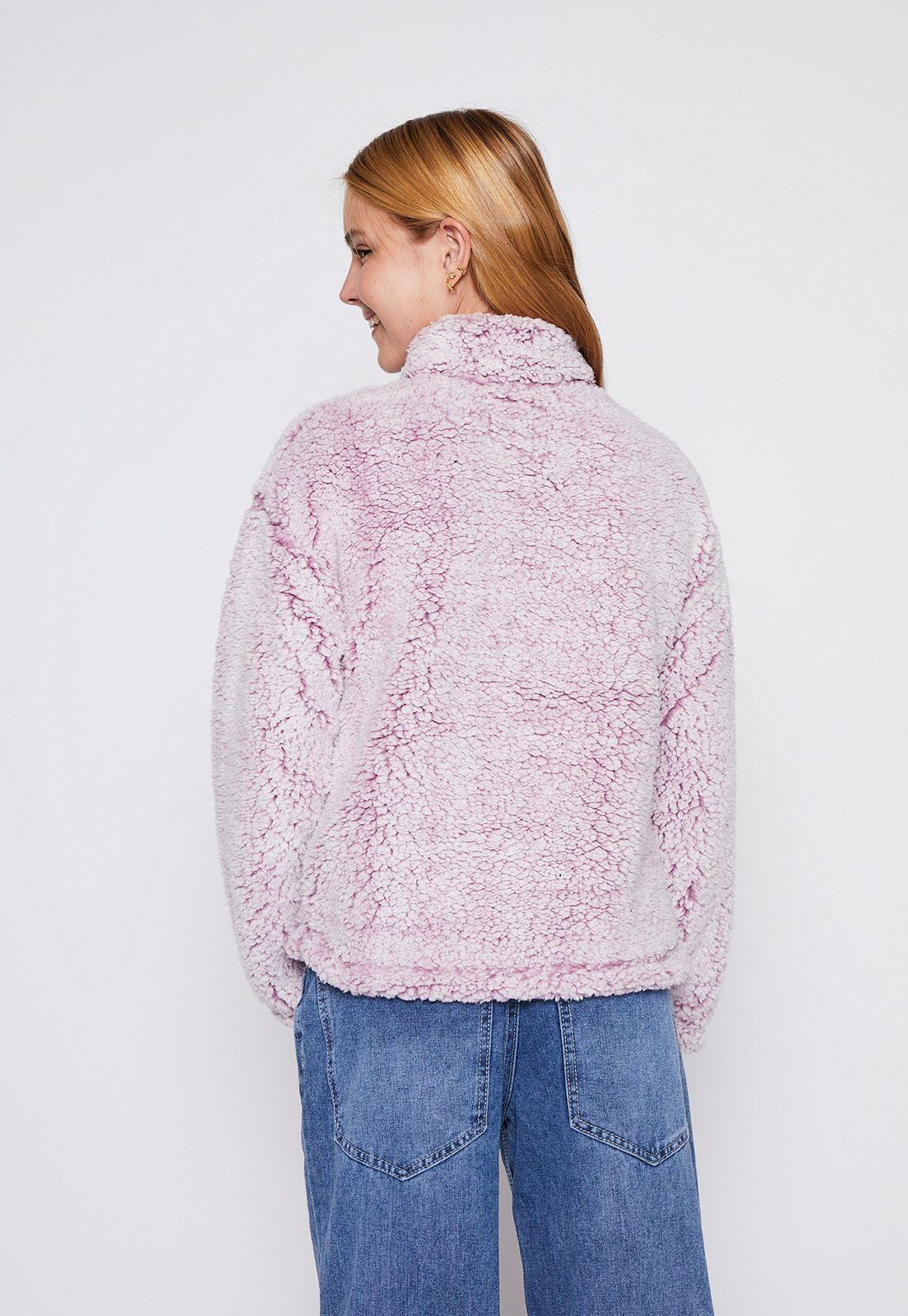 Polerón Lola Rosado Peludo Motas Family Shop-2