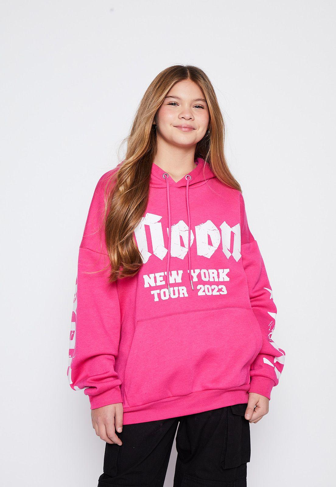 Polerón Lola Fucsia Moda Family Shop-0