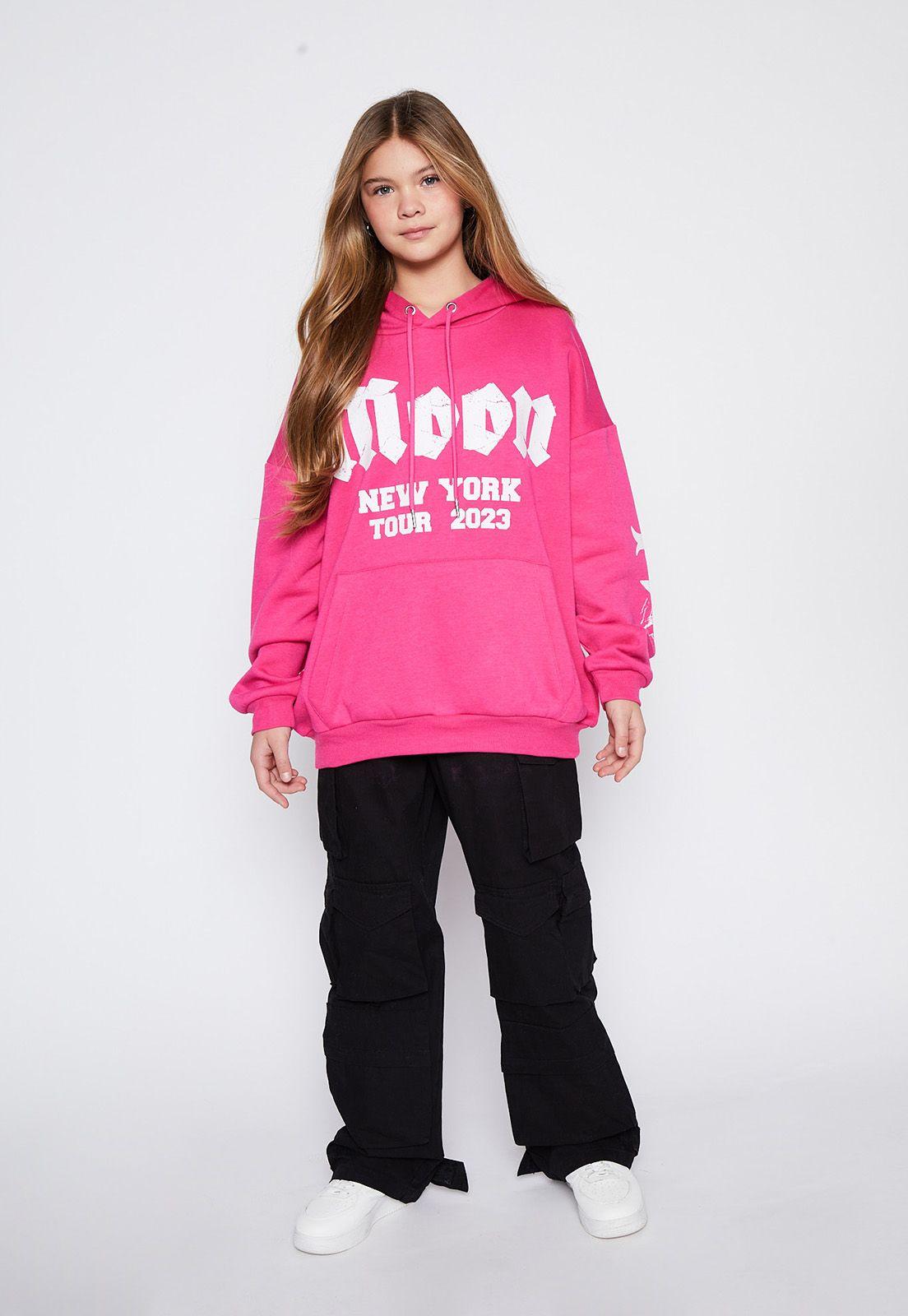 Polerón Lola Fucsia Moda Family Shop-3