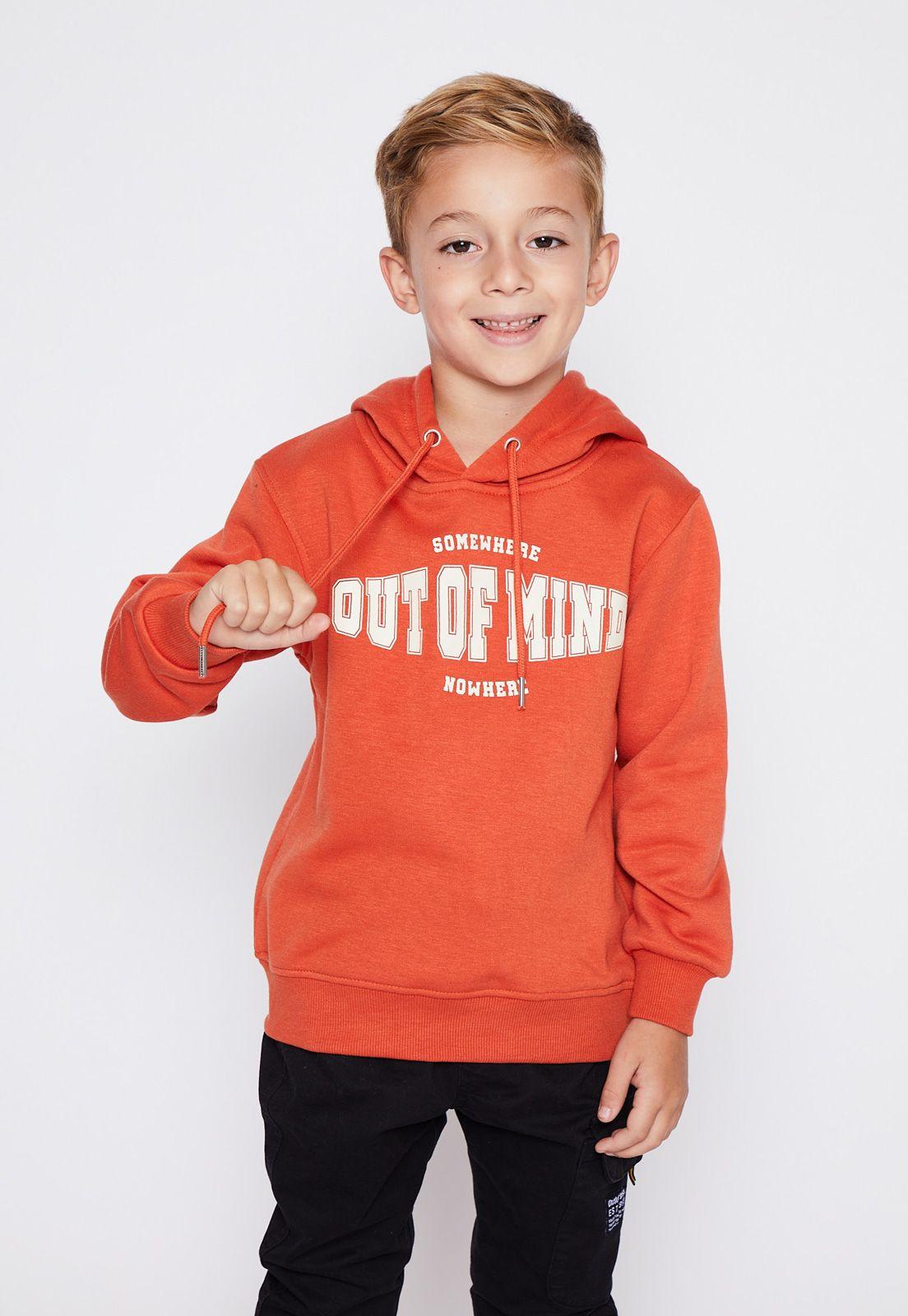 Polerón Niño Naranja University Family Shop-0