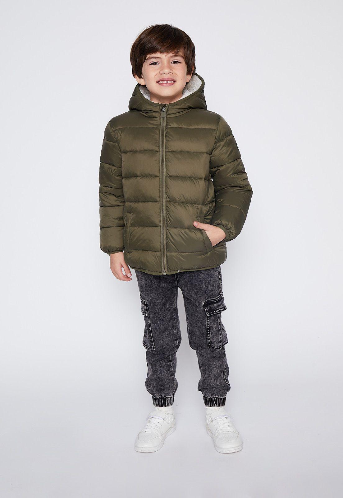 Parka Niño Verde Puffa Family Shop-2