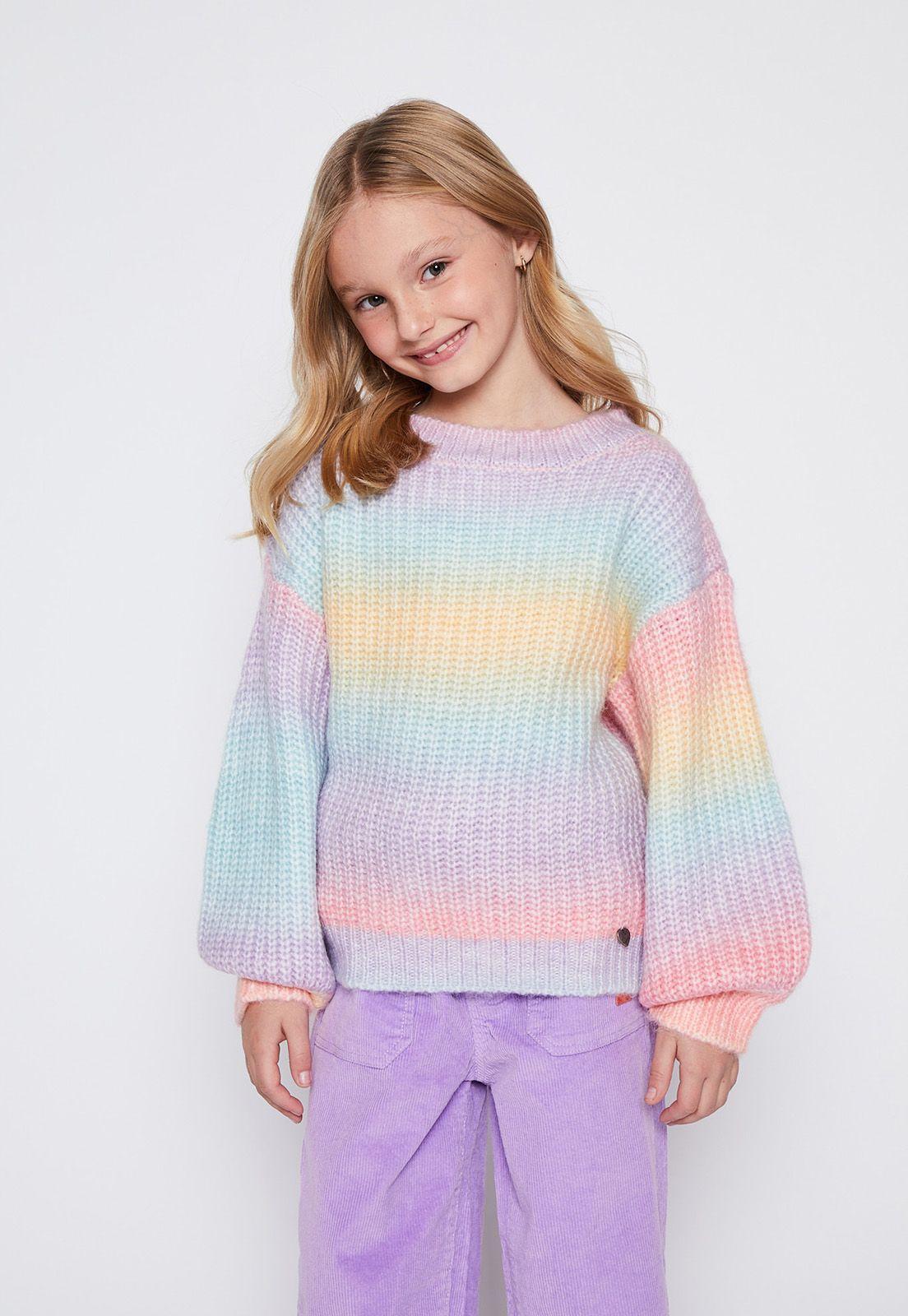 Sweater Niña Multicolor Arcoiris Family Shop-0