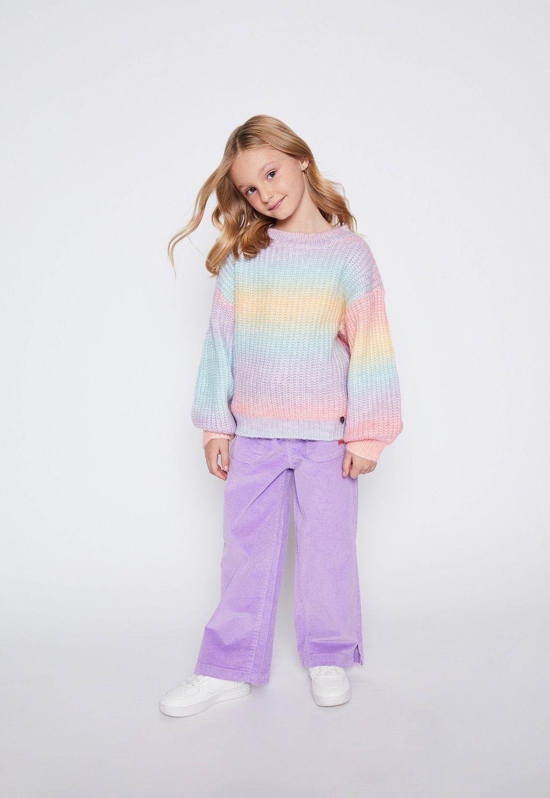 Sweater Niña Multicolor Arcoiris Family Shop-2