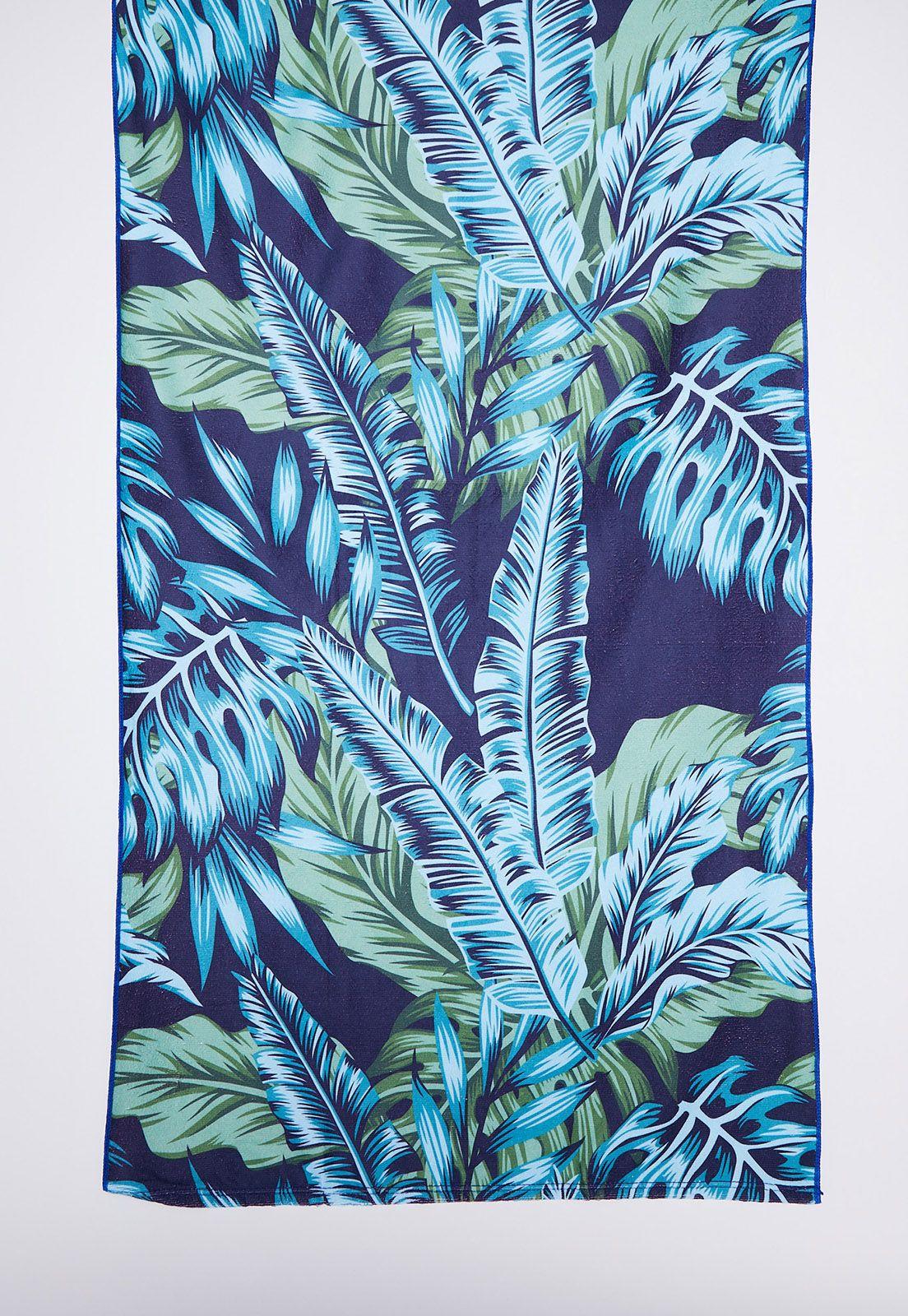 Toalla Hombre Palmeras Azul Family Shop-0