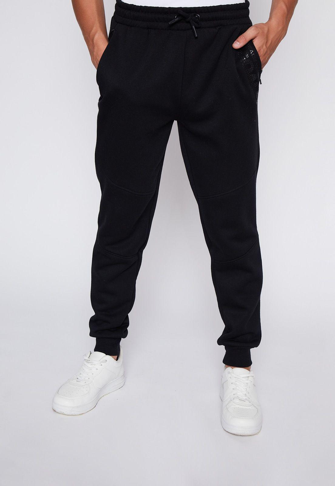 Pantalón Buzo Lolo Negro Urban Family Shop-0