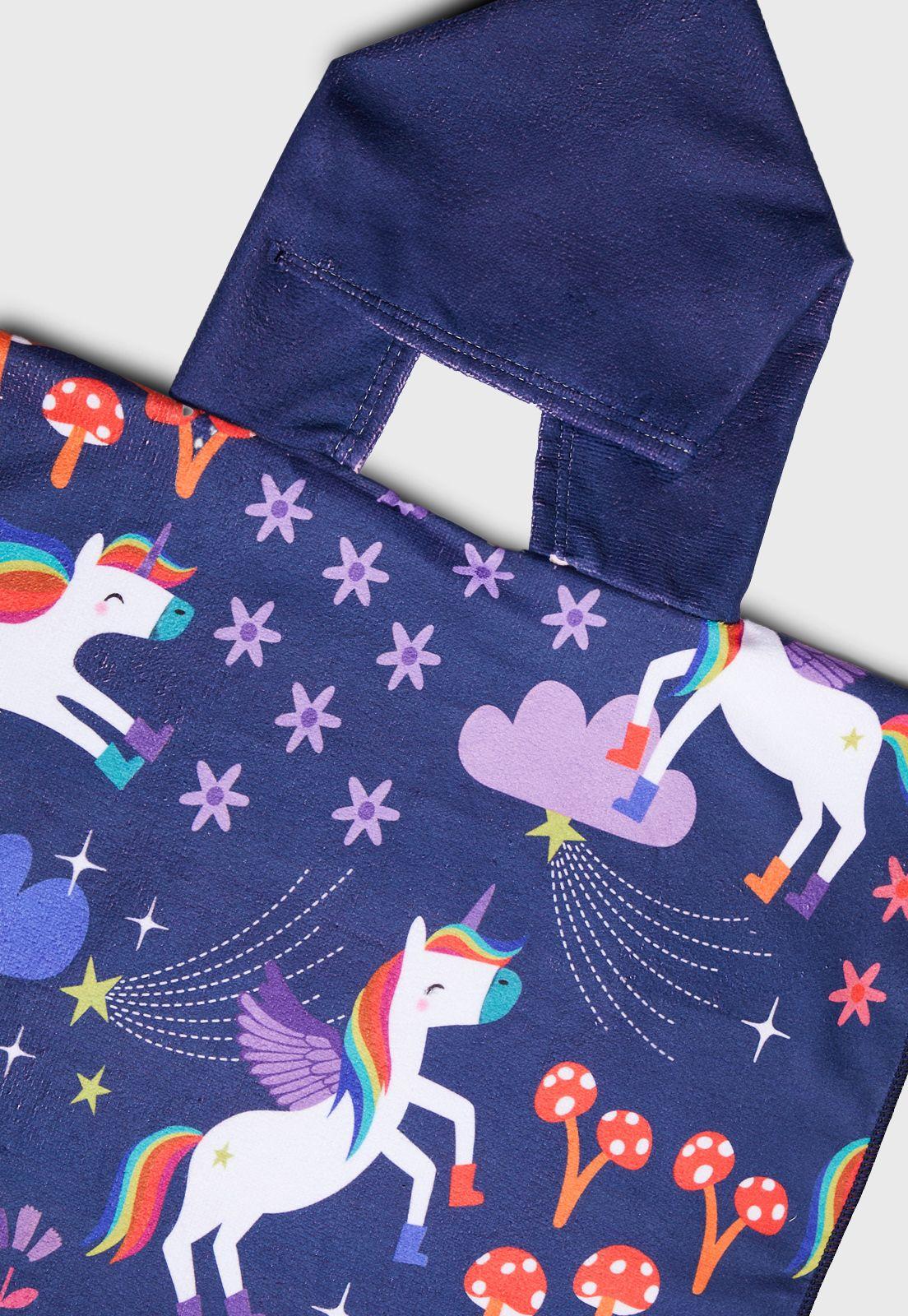 Toalla Poncho Unicornios Multicolor Family Shop-1