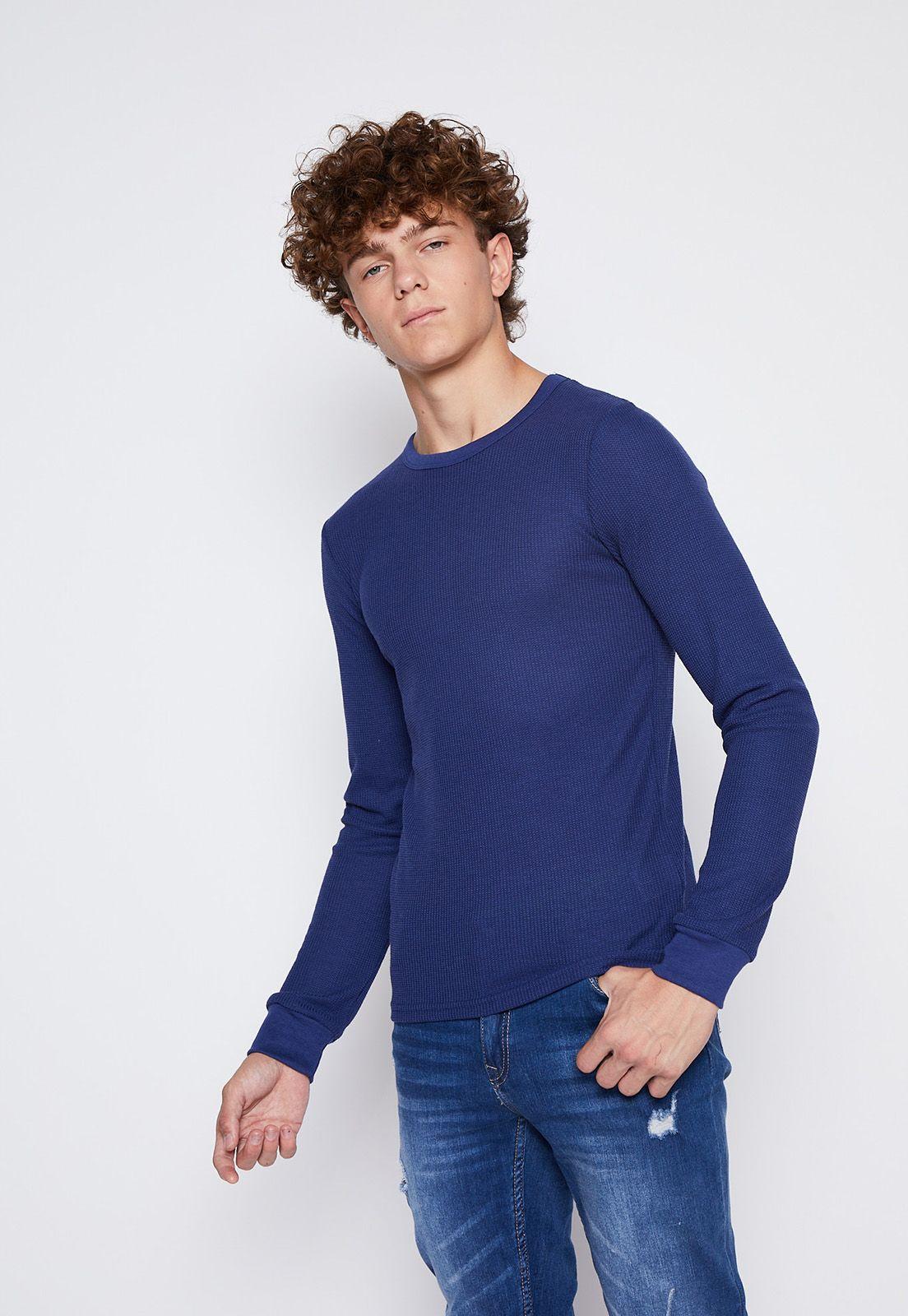 Camiseta Lolo Azul Waffle Family Shop-0