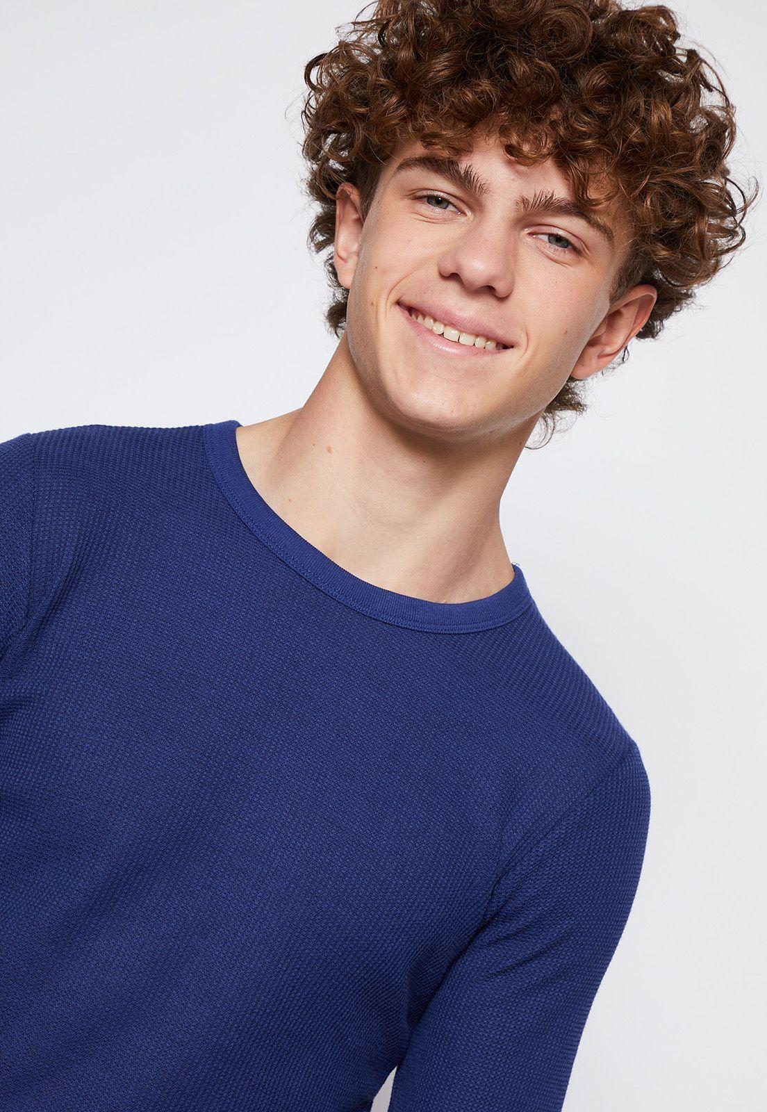 Camiseta Lolo Azul Waffle Family Shop-1