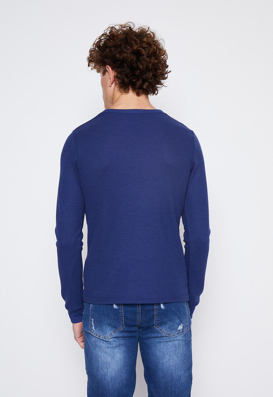 Camiseta Lolo Azul Waffle Family Shop-2