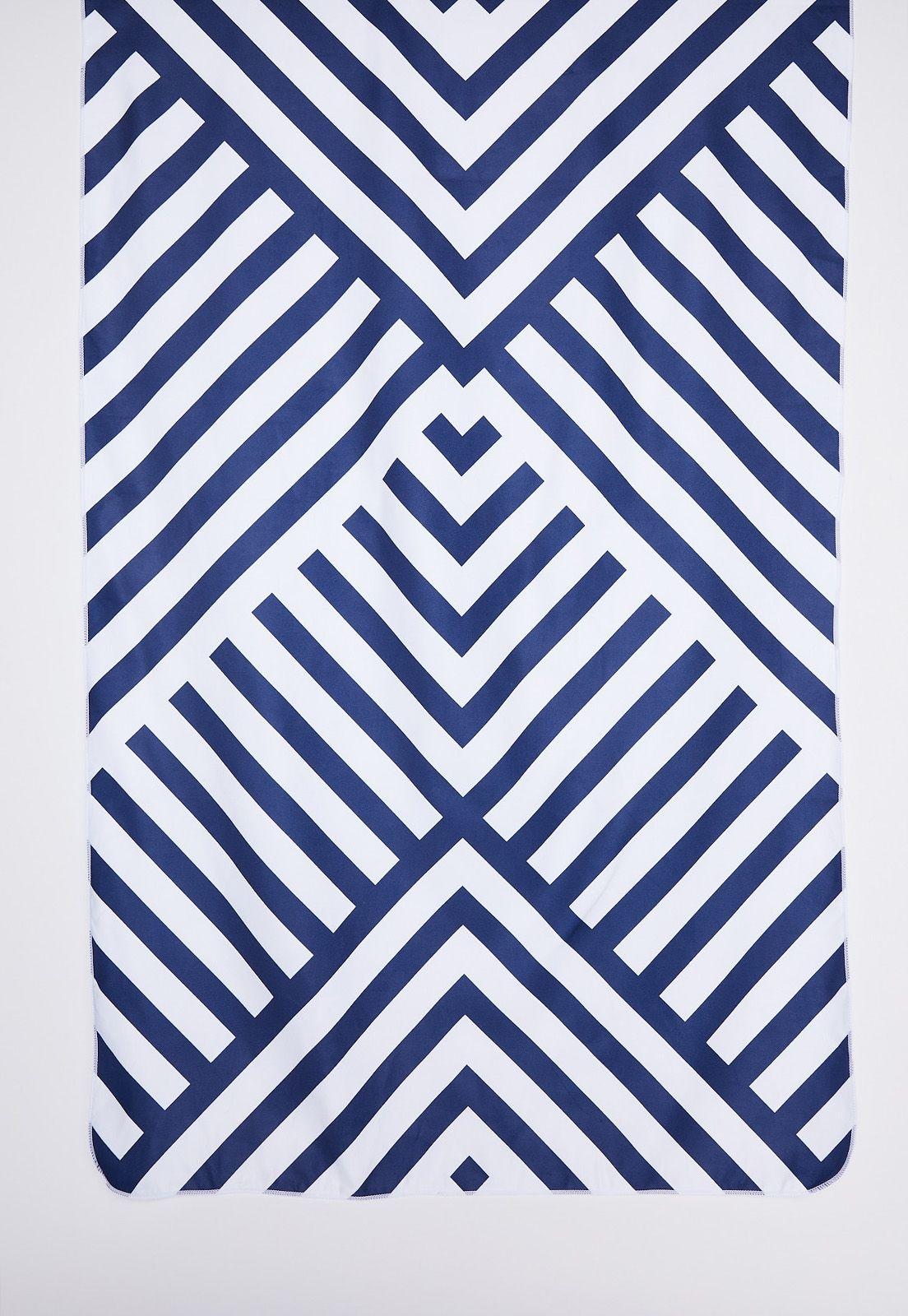 Toalla Microfibra Geometria Azul Family Shop-0