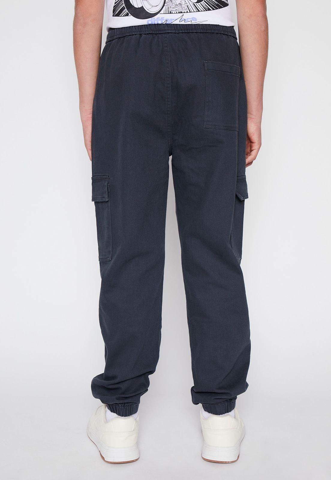 Jeans Cargo Utility Acero Family Shop-2