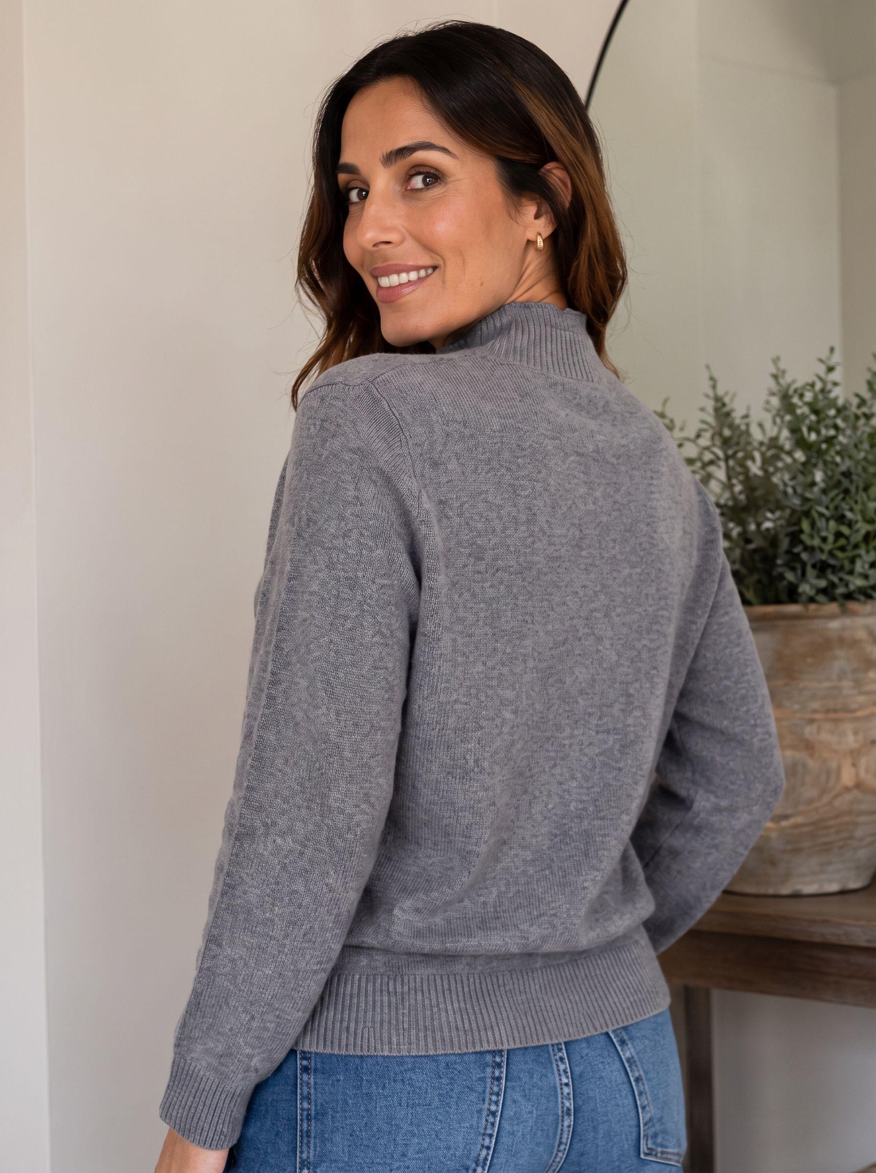 Sweater Mujer Medio Cuello Forrado Maximo Abrigo y Comodidad-0