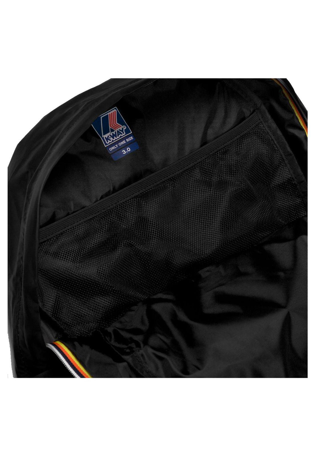 Mochila K-Way Packable Le Vrai 3.0 Michel Black Pure-3