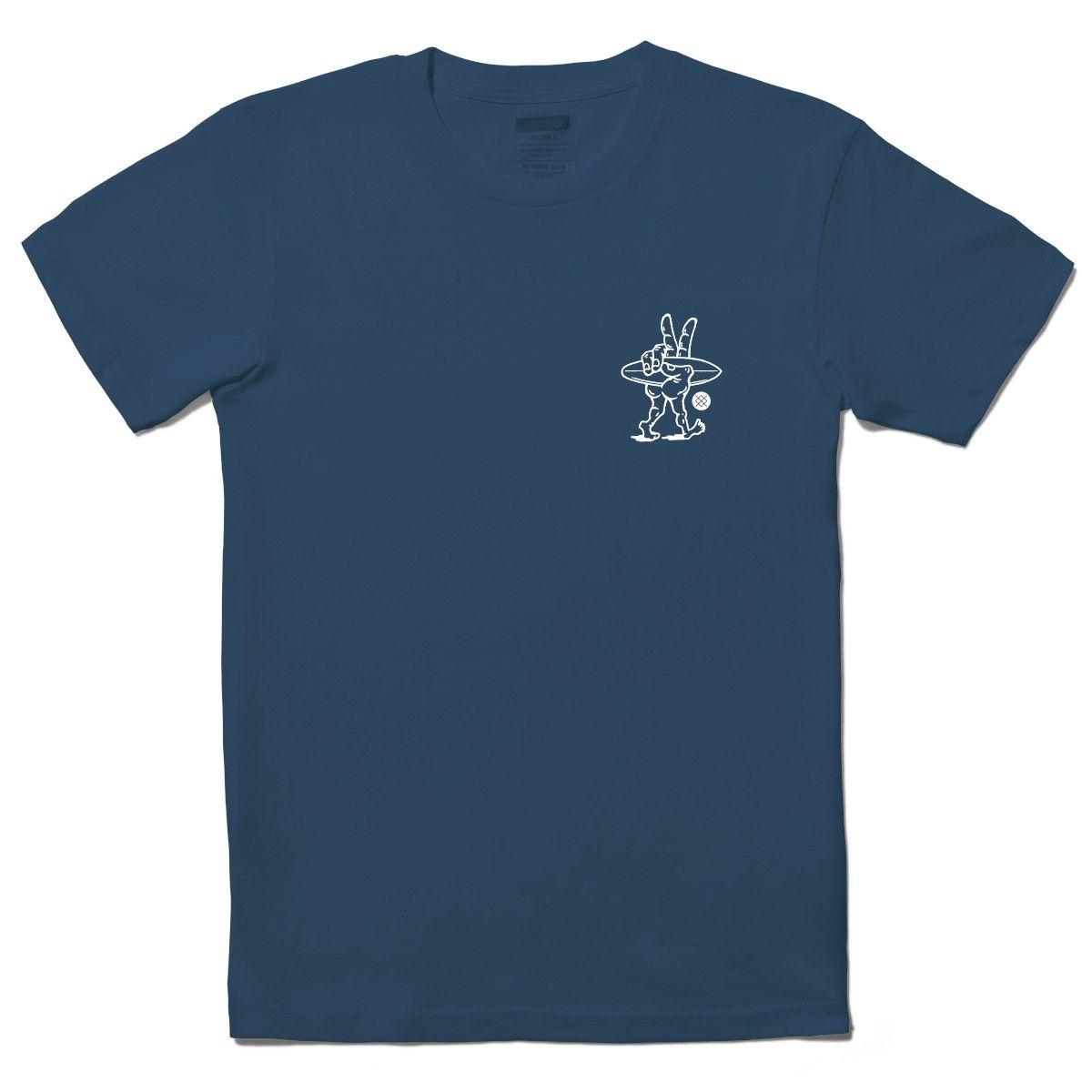 Polera Stance Permanent Vacation Seablue-0